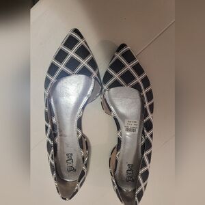 Brash Women's Black and White Flats